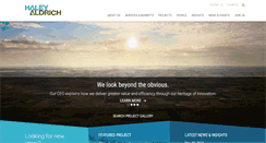 Desktop Screenshot of haleyaldrich.com